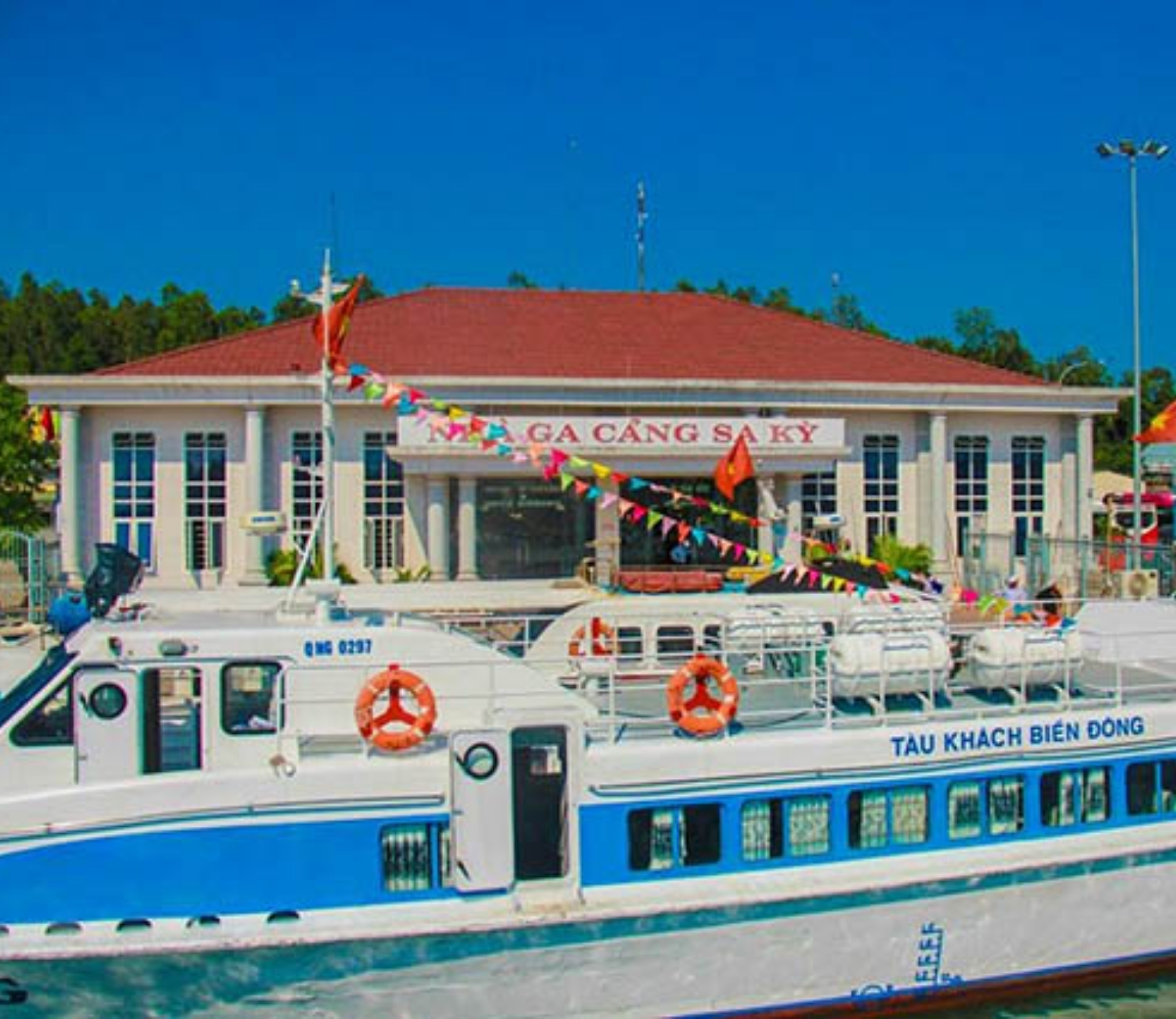 Vé tàu đi Lý Sơn