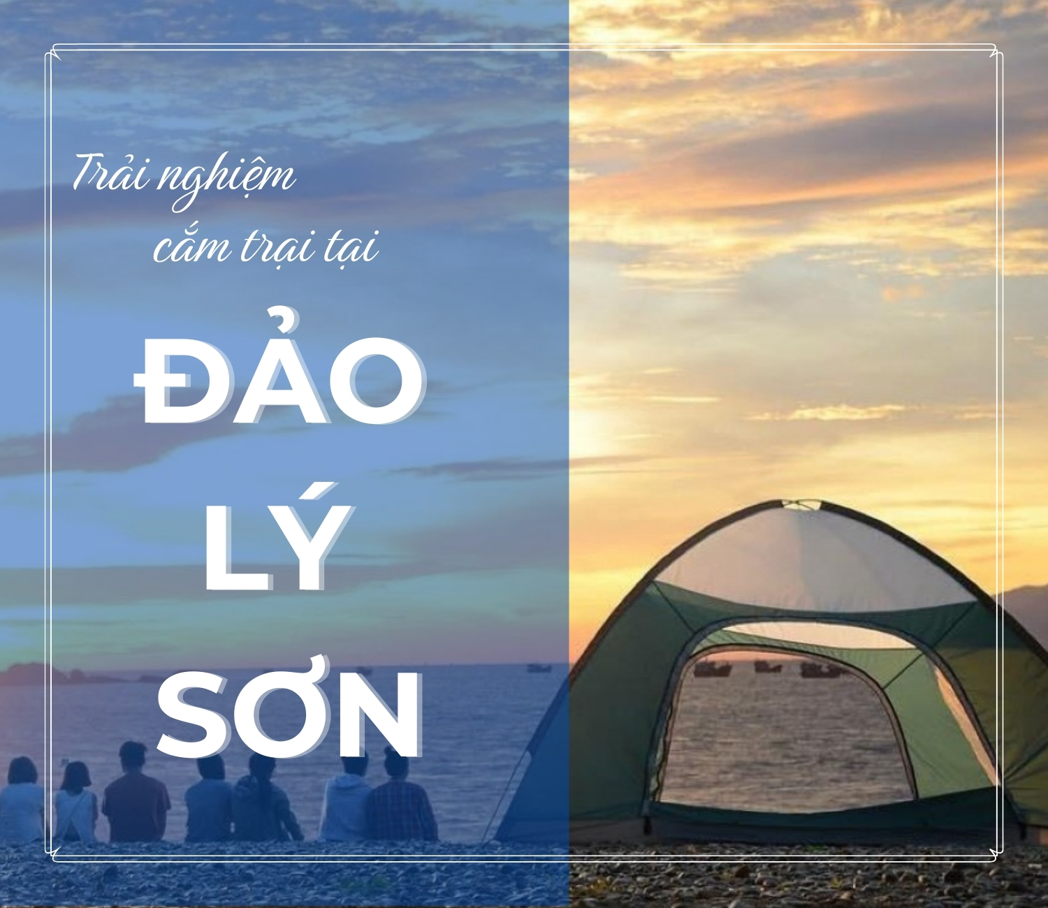 Cắm trại tại Lý Sơn