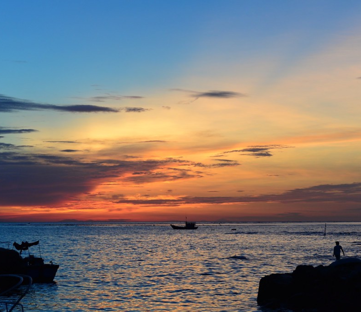 Điểm ngắm hoàng hôn trên đảo Lý Sơn