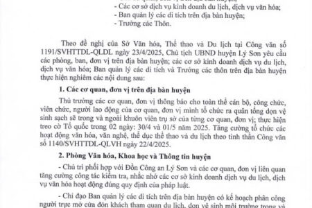 Công văn 30/4